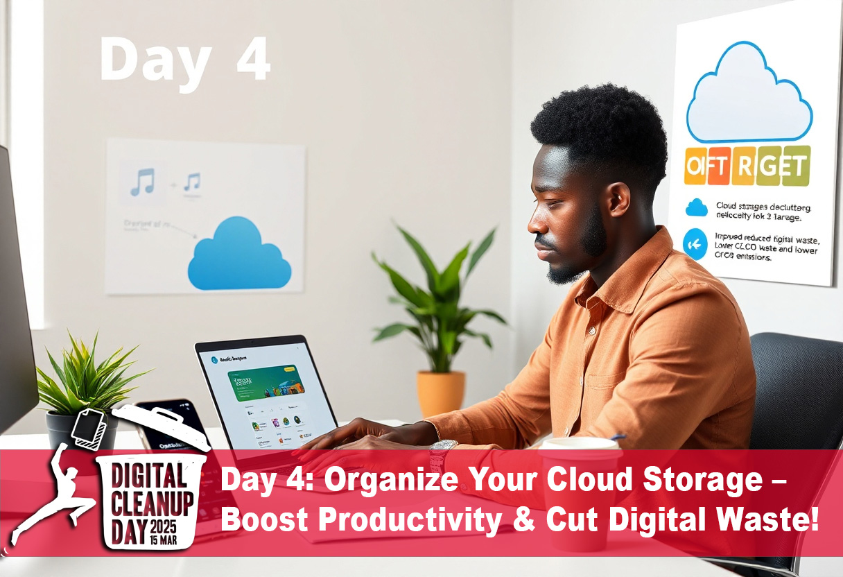 Day 4: Organize your cloud storage, boost productivity and cut digital waste