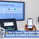 Day 5: Secure Your Digital Space – Declutter for Safety & Sustainability